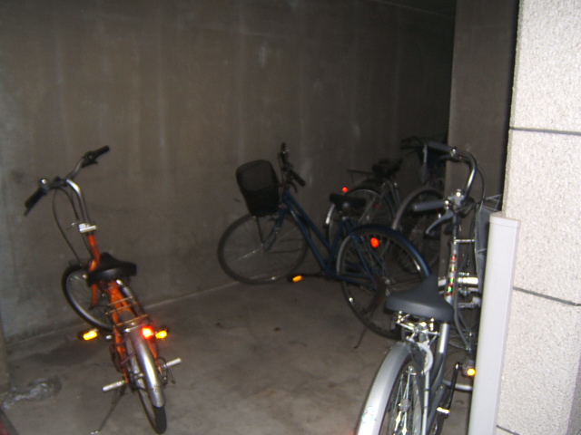 Other common areas. Bicycle parking lot that will protect your precious bike from snow and rain