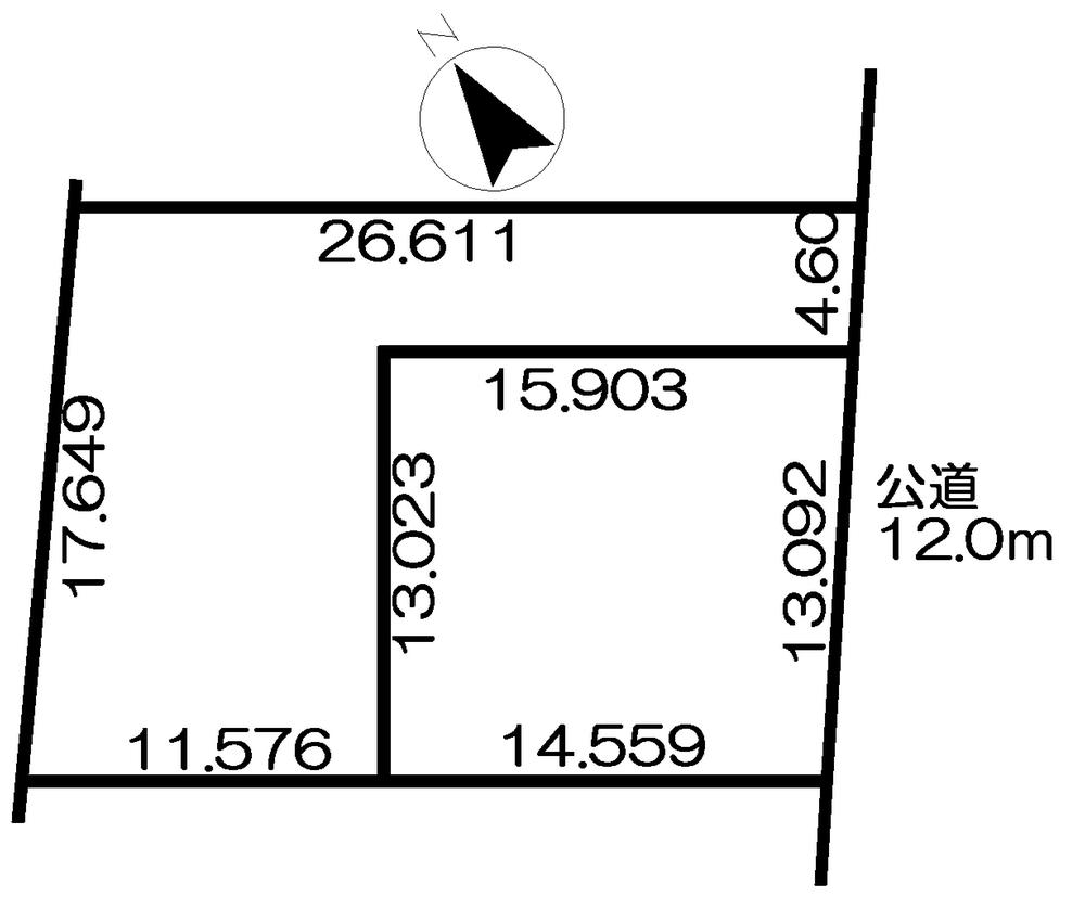 Compartment figure. Land price 31 million yen, Land area 463.75 sq m