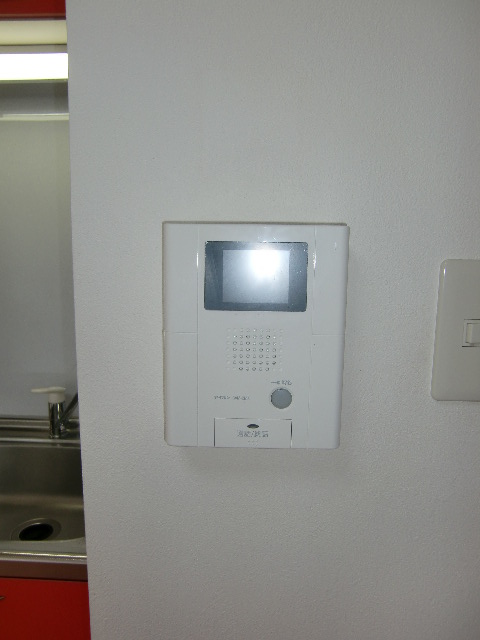 Security. Monitor with intercom