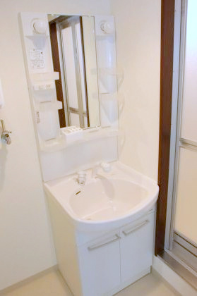 Washroom. Shampoo dresser equipped