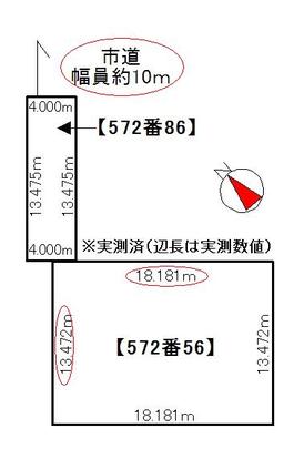 Compartment figure. Land price 7 million yen, Land area 244 sq m