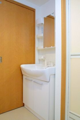 Washroom. Shampoo dresser equipped