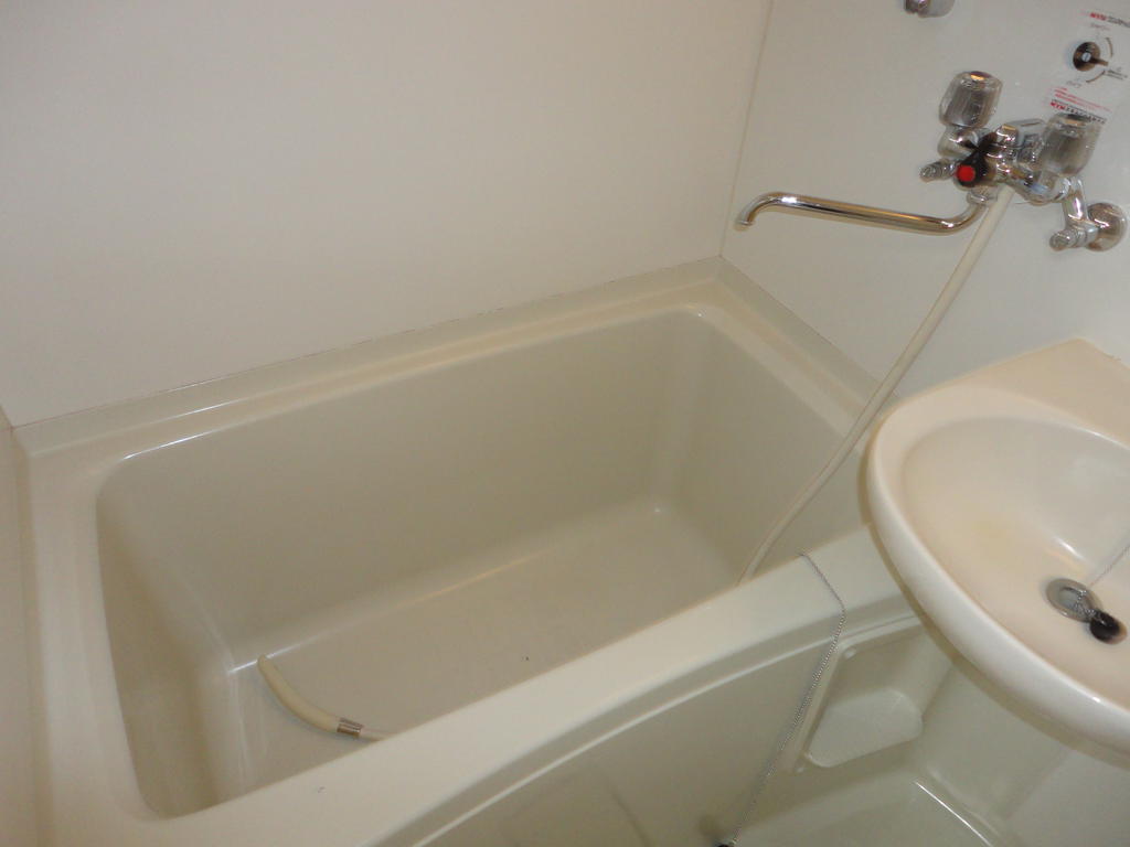 Bath. It comes with a wash basin