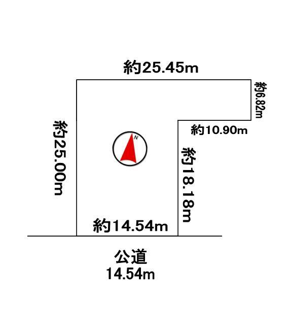 Compartment figure. Land price 31 million yen, Land area 438.01 sq m