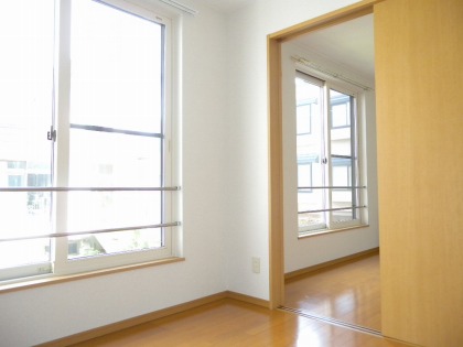 Other room space. Large windows to Western-style