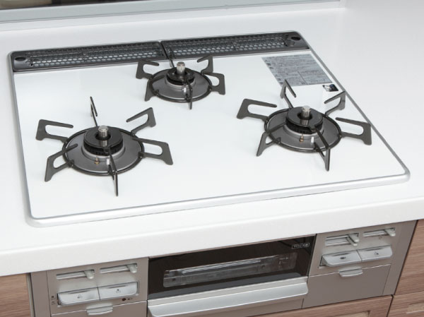 Kitchen.  [Flat stove] Ore wipe whip the dirt because there is no irregularity flat top plate, At any time clean (same specifications)