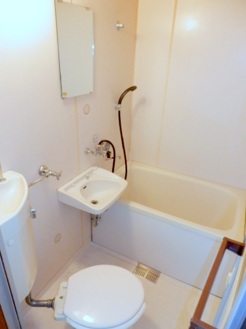 Bath. It is beautifully cleaning being completed