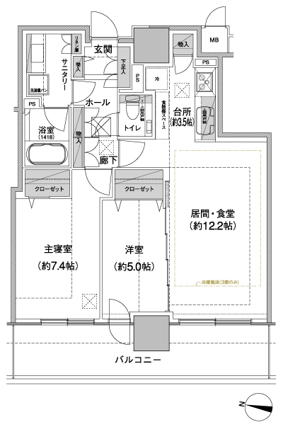 Floor: 2LDK, occupied area: 66.51 sq m, Price: 28,010,000 yen ~ 28,940,000 yen