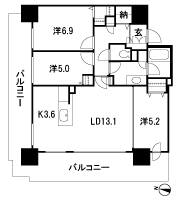 Floor: 3LDK, occupied area: 77.03 sq m, Price: 37,230,000 yen ~ 38,770,000 yen