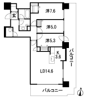 Floor: 3LDK, occupied area: 81.36 sq m, Price: 38,240,000 yen ~ 39,270,000 yen