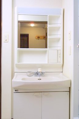 Washroom. Shampoo dresser equipped