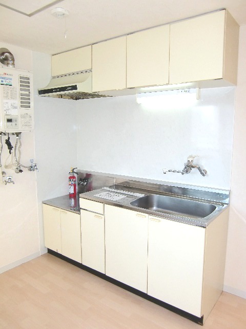 Kitchen. Beautiful kitchen in the pre-cleaning