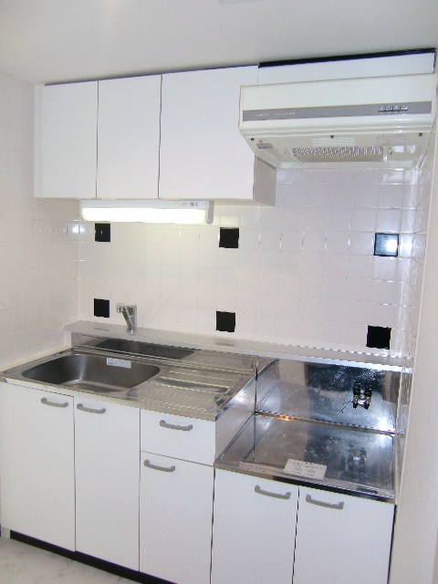 Kitchen. Here also combined in white ☆ 