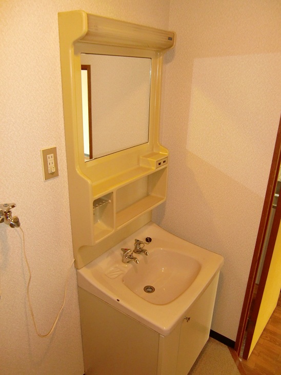 Washroom. Vanity equipped