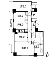 Floor: 4LDK, occupied area: 100.48 sq m, Price: TBD