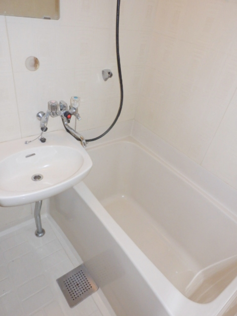 Bath. It is beautifully cleaning being completed