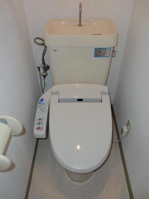 Toilet. It is with a bidet