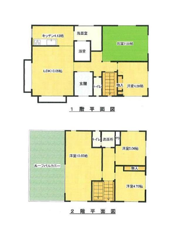 Floor plan. 21,800,000 yen, 5LDK, Land area 237.15 sq m , Building area 142.18 sq m floor plan