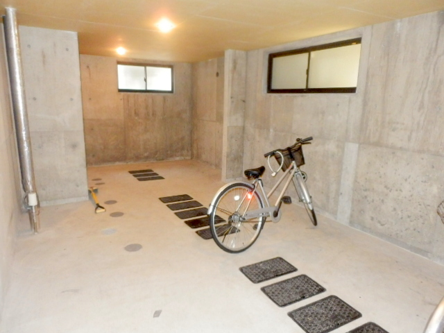 Other Equipment. Indoor bicycle parking lot equipped