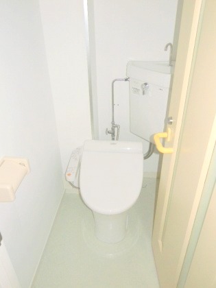 Toilet. It is with a bidet