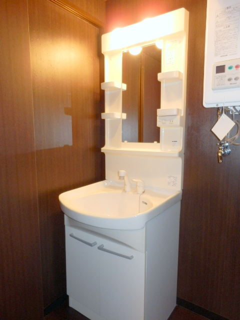 Washroom. Shampoo dresser equipped