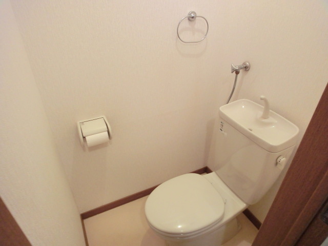 Toilet. Of course, bathroom with separate Toilet