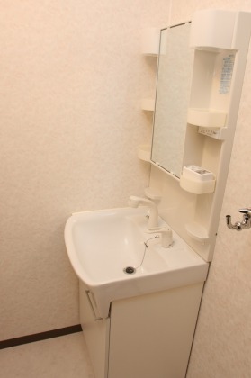 Washroom. Shampoo dresser equipped