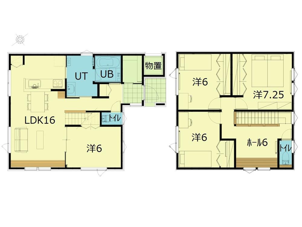 Floor plan. (Colony floor plan), Price 25,800,000 yen, 4LDK, Land area 170.47 sq m , Building area 112.21 sq m