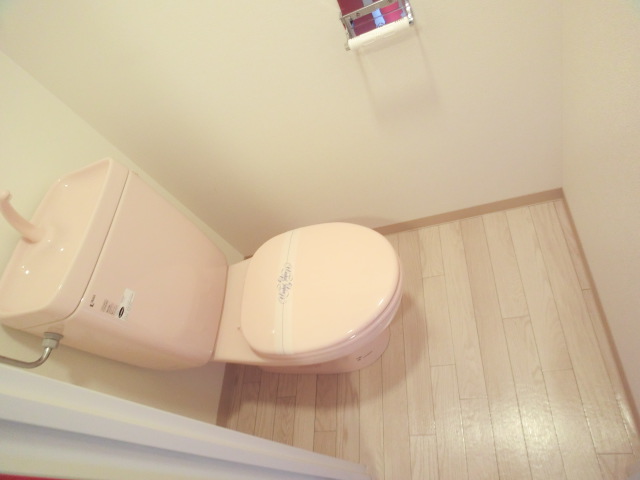 Toilet. Spacious toilet