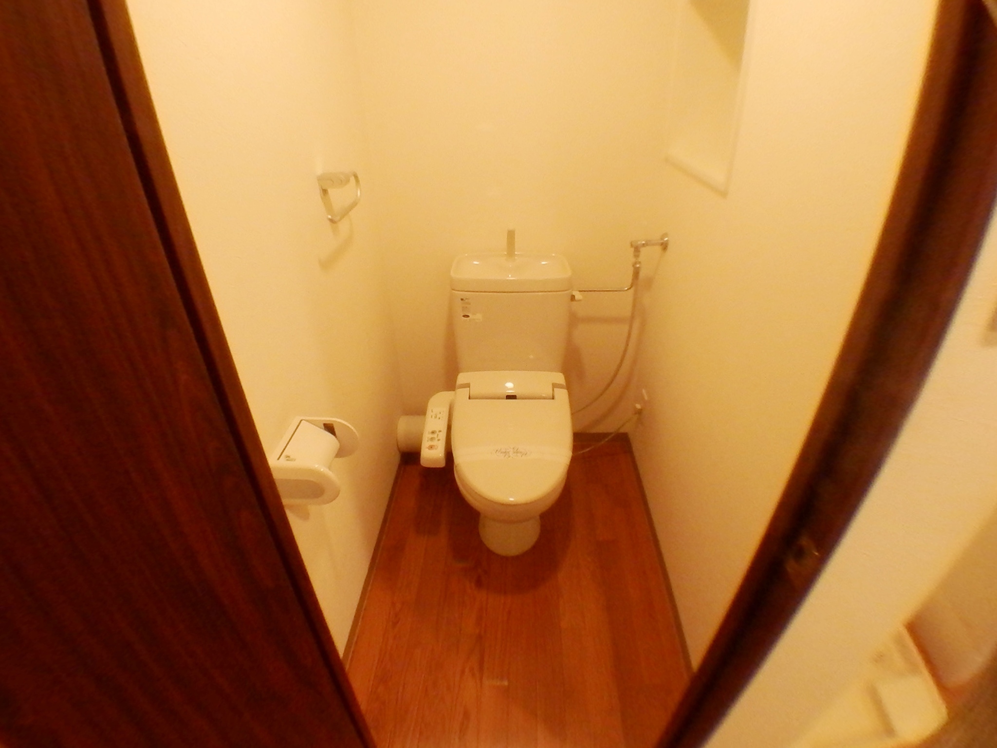 Toilet. There is also a bidet