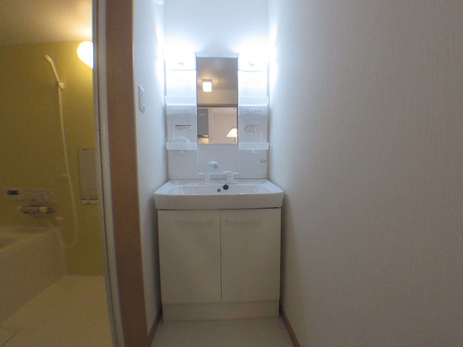 Washroom. Shampoo dresser