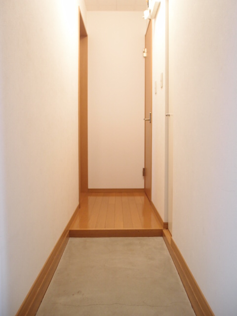 Entrance. It is likely to be effective use of space because it is a long corridor! 