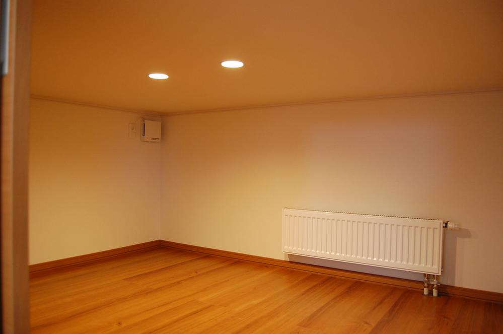 Receipt. Under skip floor housed inside