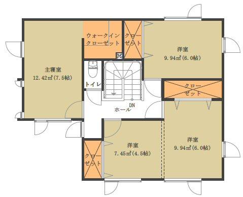 Building plan example (floor plan). Building plan example (1) second floor ( Issue land) Building Price      Ten thousand yen, Building area    sq m