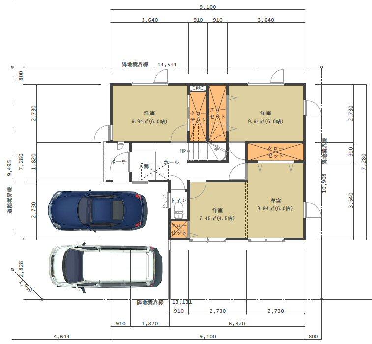 Other building plan example. Building plan example (2) ( Issue land) Building Price      Ten thousand yen, Building area    sq m