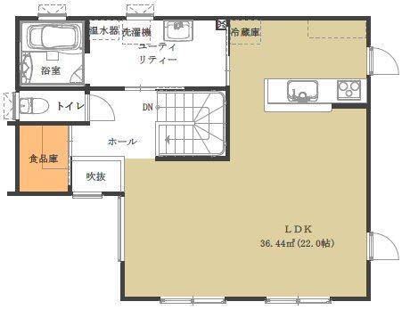 Building plan example (floor plan). Building plan example (2) second floor ( Issue land) Building Price      Ten thousand yen, Building area    sq m
