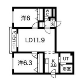 Hokkaido Sapporo Kita Ward Shinkotoninijo 2