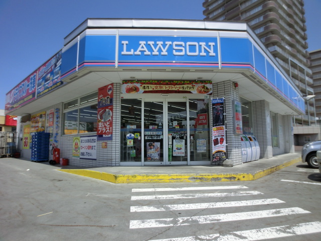 Convenience store. Lawson Sapporo Ainosato Article 2 store up (convenience store) 450m