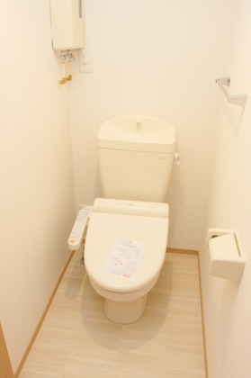 Toilet. Clean toilet with a bidet! ! 