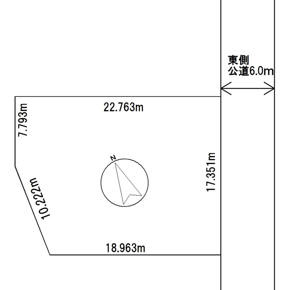 Compartment figure. Land price 32 million yen, Land area 377.86 sq m