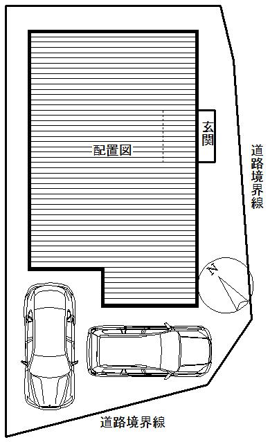 Compartment figure. 20,980,000 yen, 4LDK, Land area 136.39 sq m , Building area 108.48 sq m layout