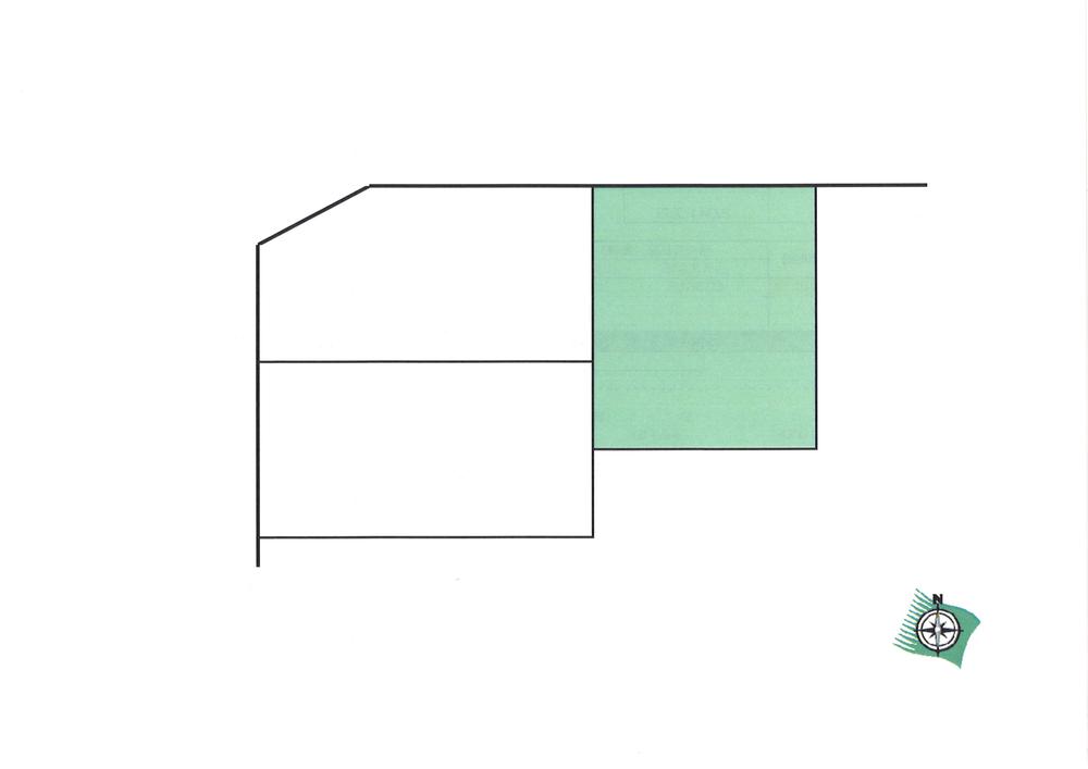 Compartment figure. Land price 7.6 million yen, Land area 185 sq m