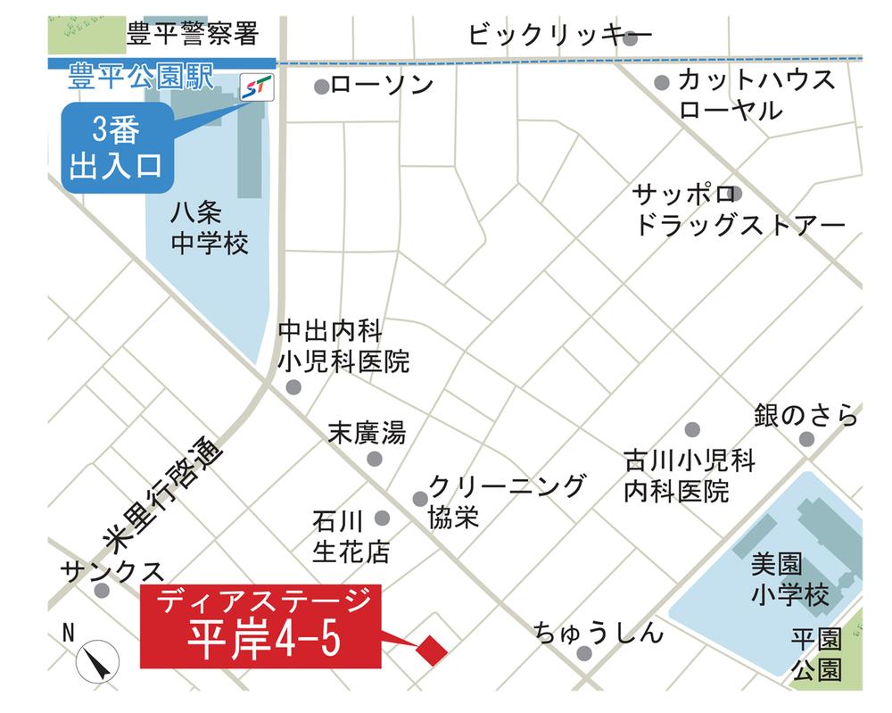 Local guide map. Model house guide map (if you can call in advance, It is also possible your preview weekdays. ) ※ Please contact us