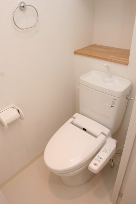 Toilet. It is plenty of cleanliness with Washlet