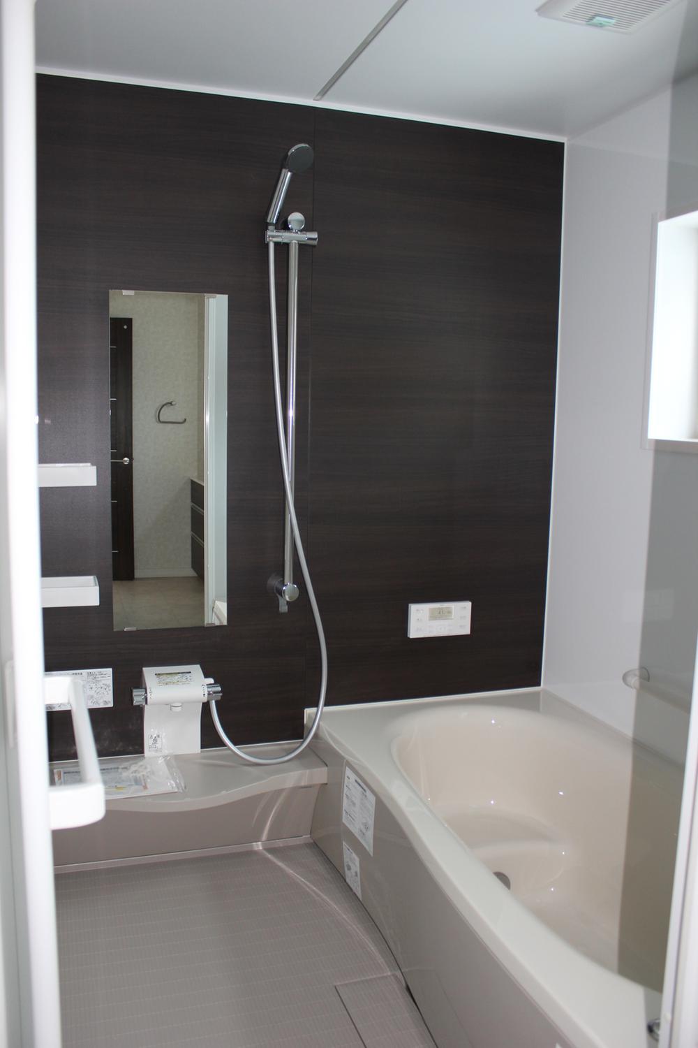 Bathroom. 1 square meters with LED lighting of the futuristic design