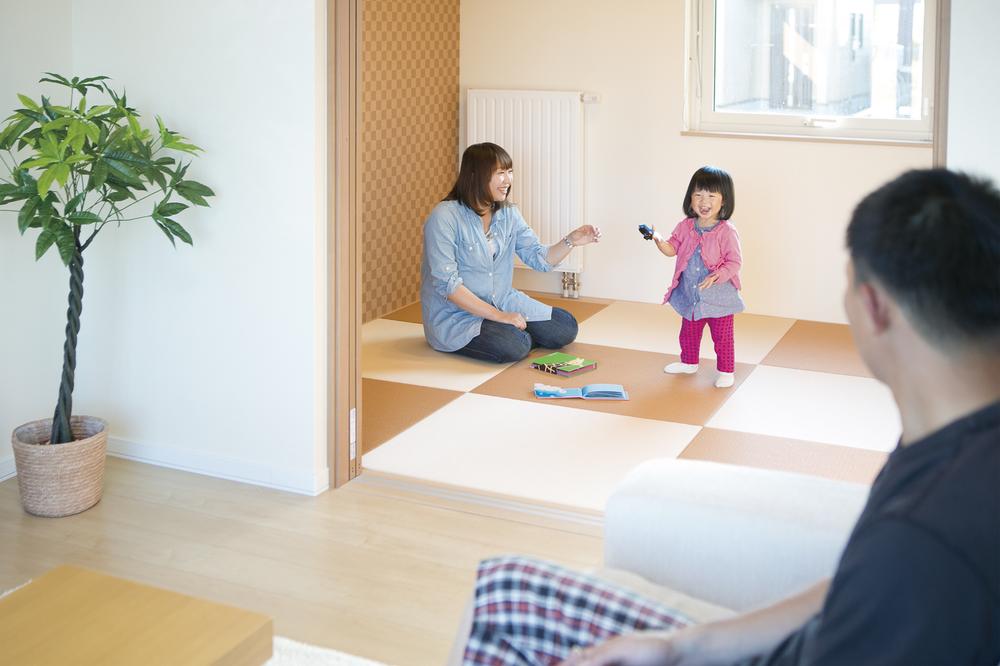 Non-living room. 4.5 Pledge of Japanese-style room was placed borderless tatami of two colors