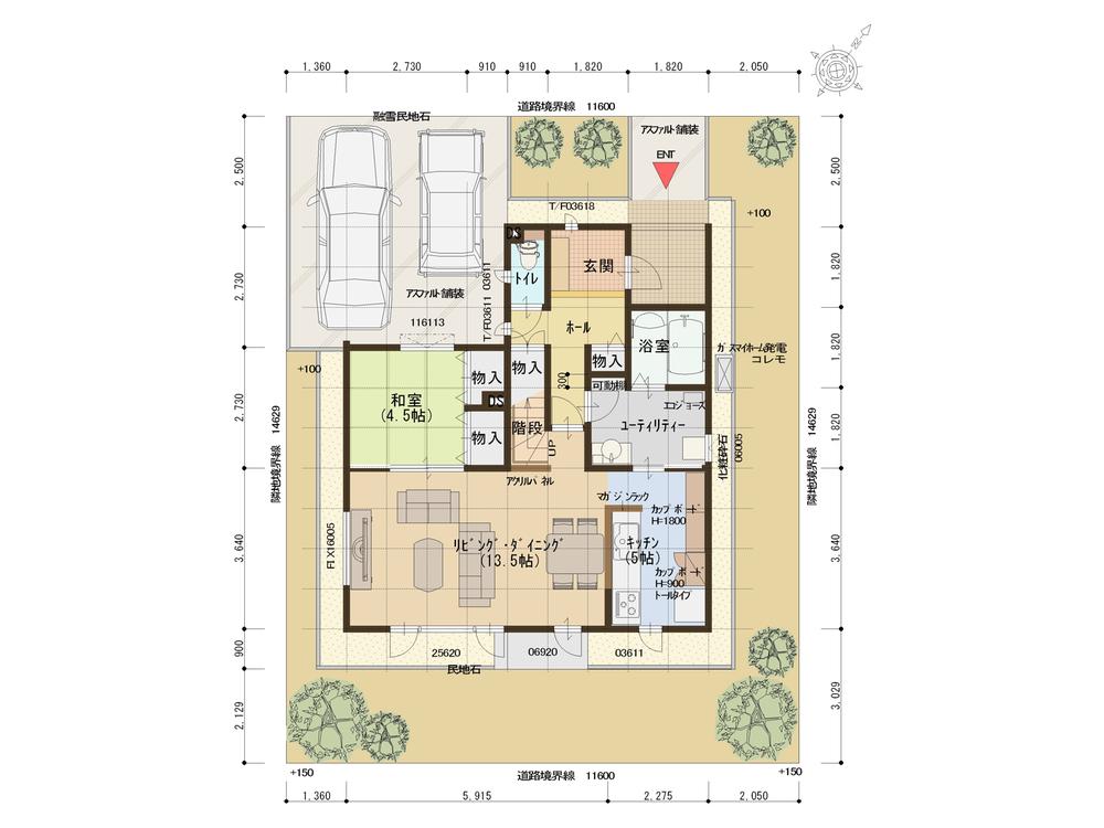 Floor plan. 23,900,000 yen, 4LDK, Land area 169.69 sq m , Building area 111.79 sq m