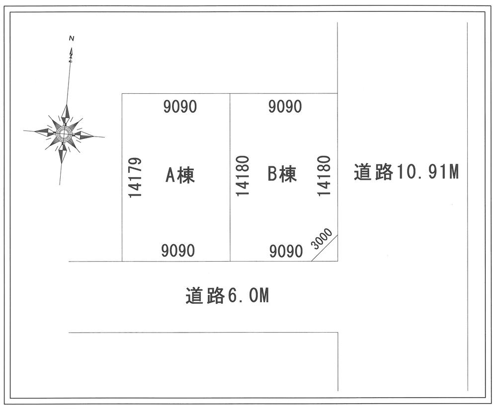 Compartment figure. 32,800,000 yen, 4LDK, Land area 128.89 sq m , Building area 109.98 sq m