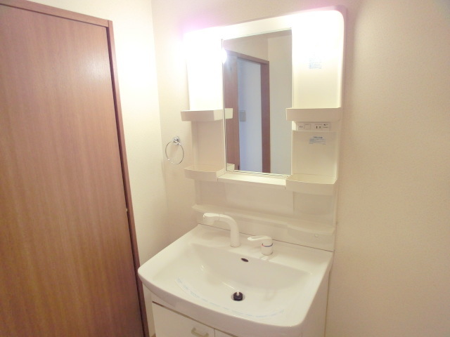 Washroom. Equipped with shampoo dresser