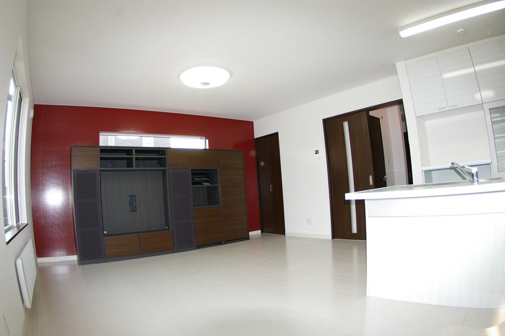 Living. LDK of Panasonic Corp. Kyupiosu installation